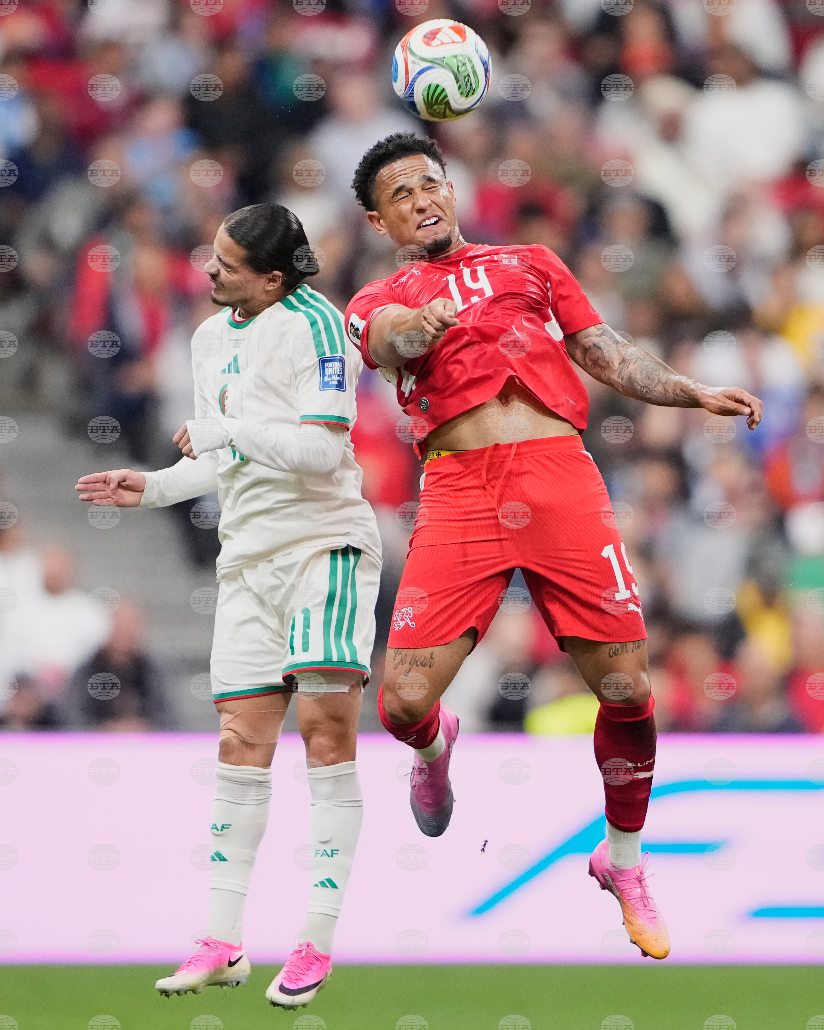 Algeria Switzerland WCup Soccer