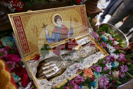 Горни Лозен - Мощи на св. Георги