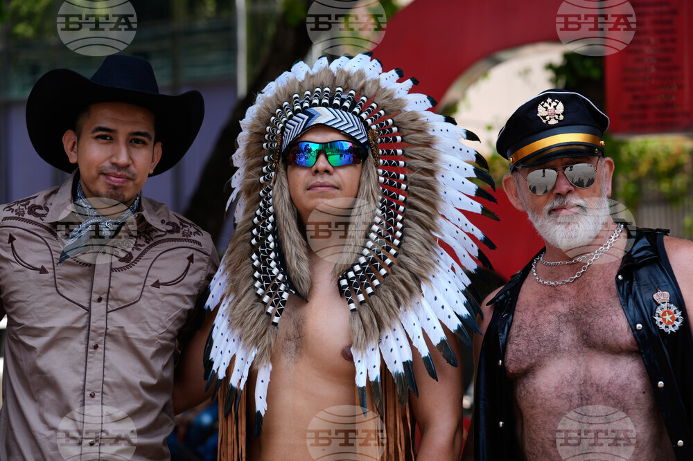 CORRECTION Mexico Pride Parade