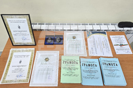 Видин - ОД на МВР - професионален празник - награждаване