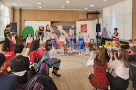 Село Говедарци - възстановка - тържество