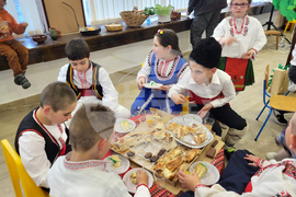 Село Говедарци - възстановка - тържество