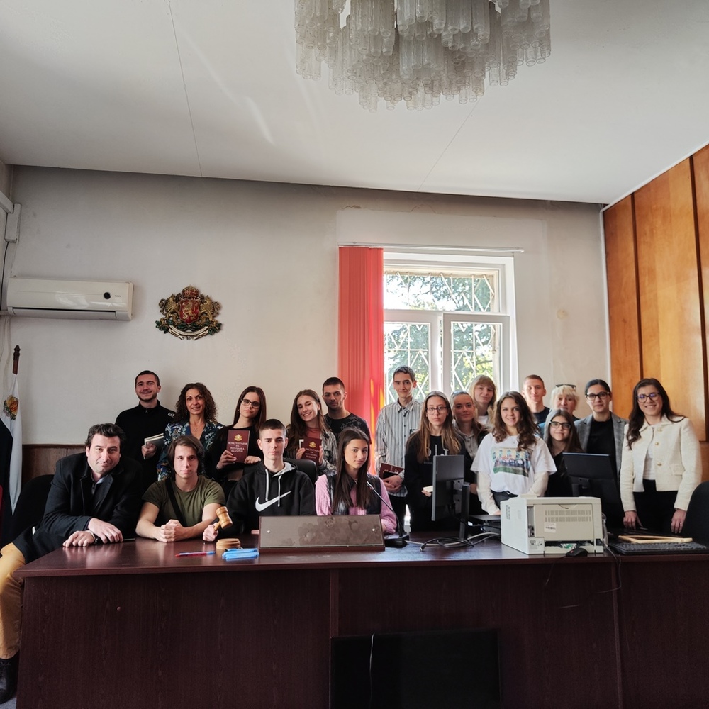 Ученици показаха знания в състезание, организирано от Районен съд – Враца