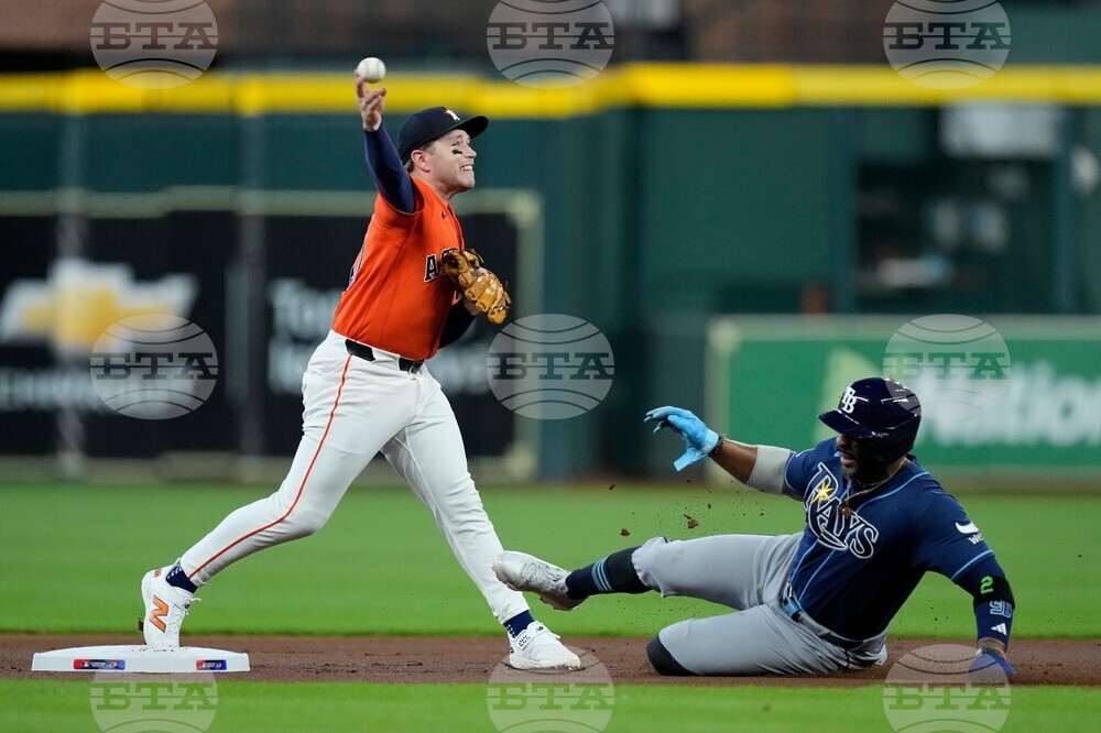 Rays Astros Baseball