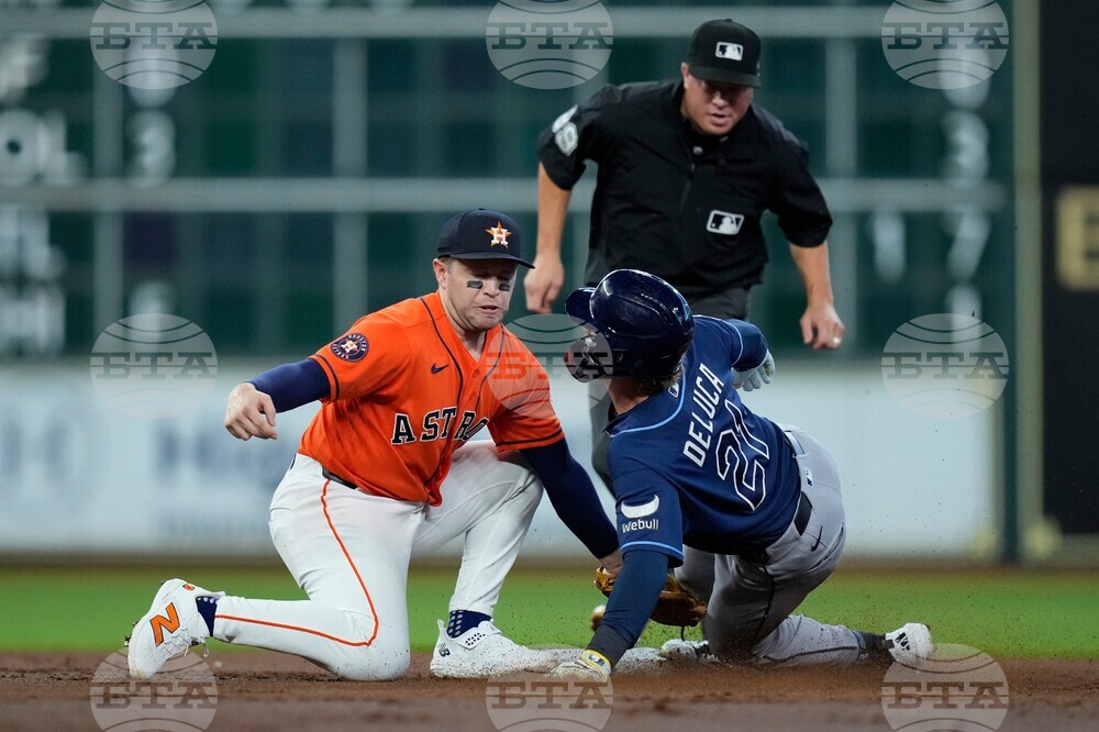 Rays Astros Baseball