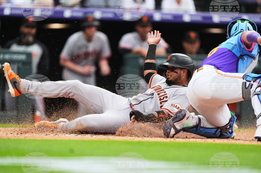 Giants Rockies Baseball