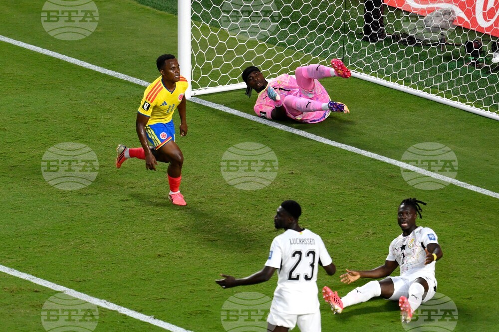 Ghana Colombia WCup Soccer