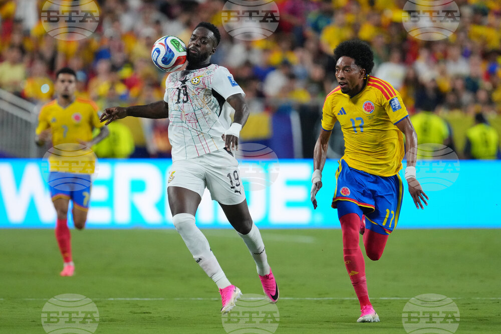 Ghana Colombia WCup Soccer