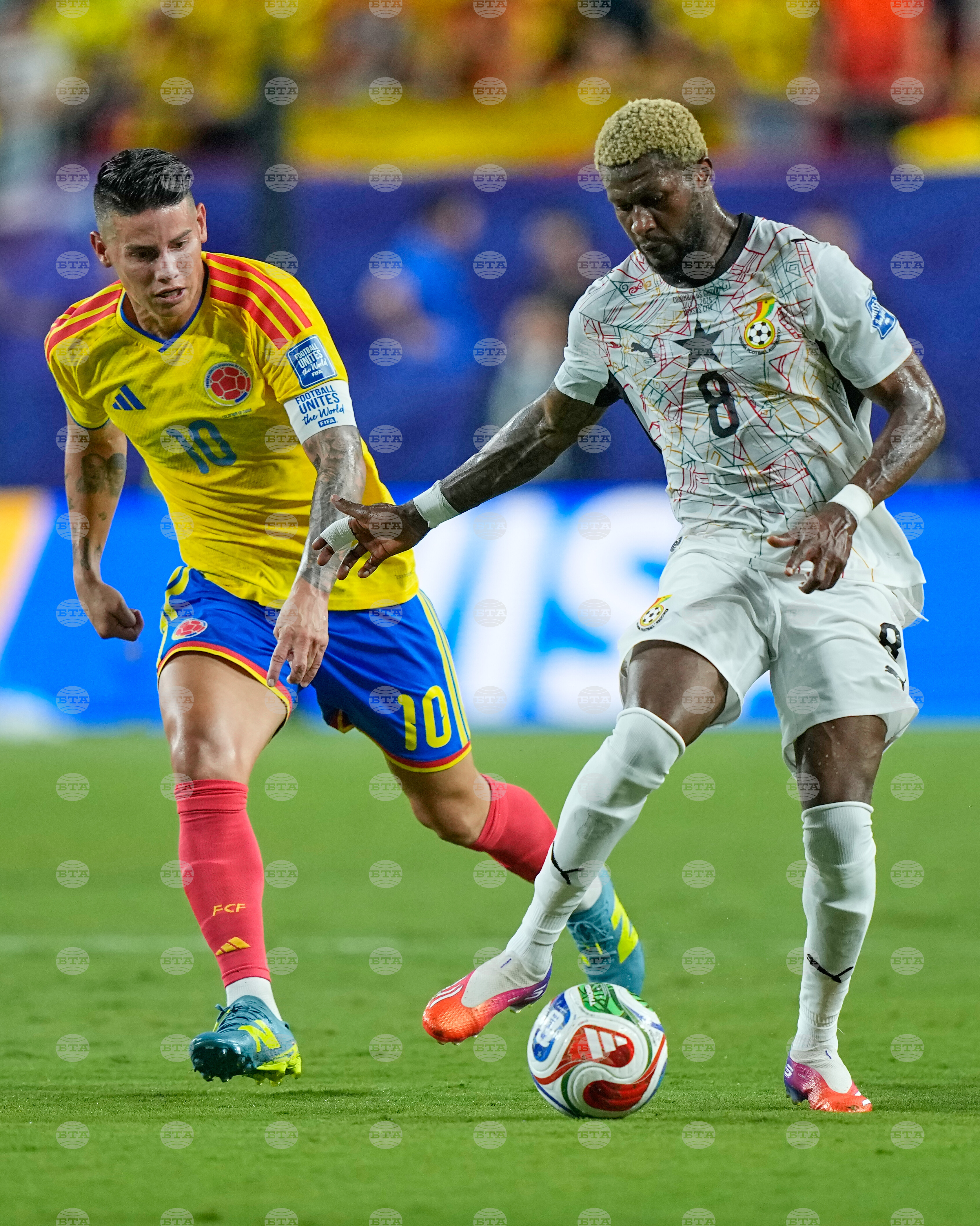 Ghana Colombia WCup Soccer