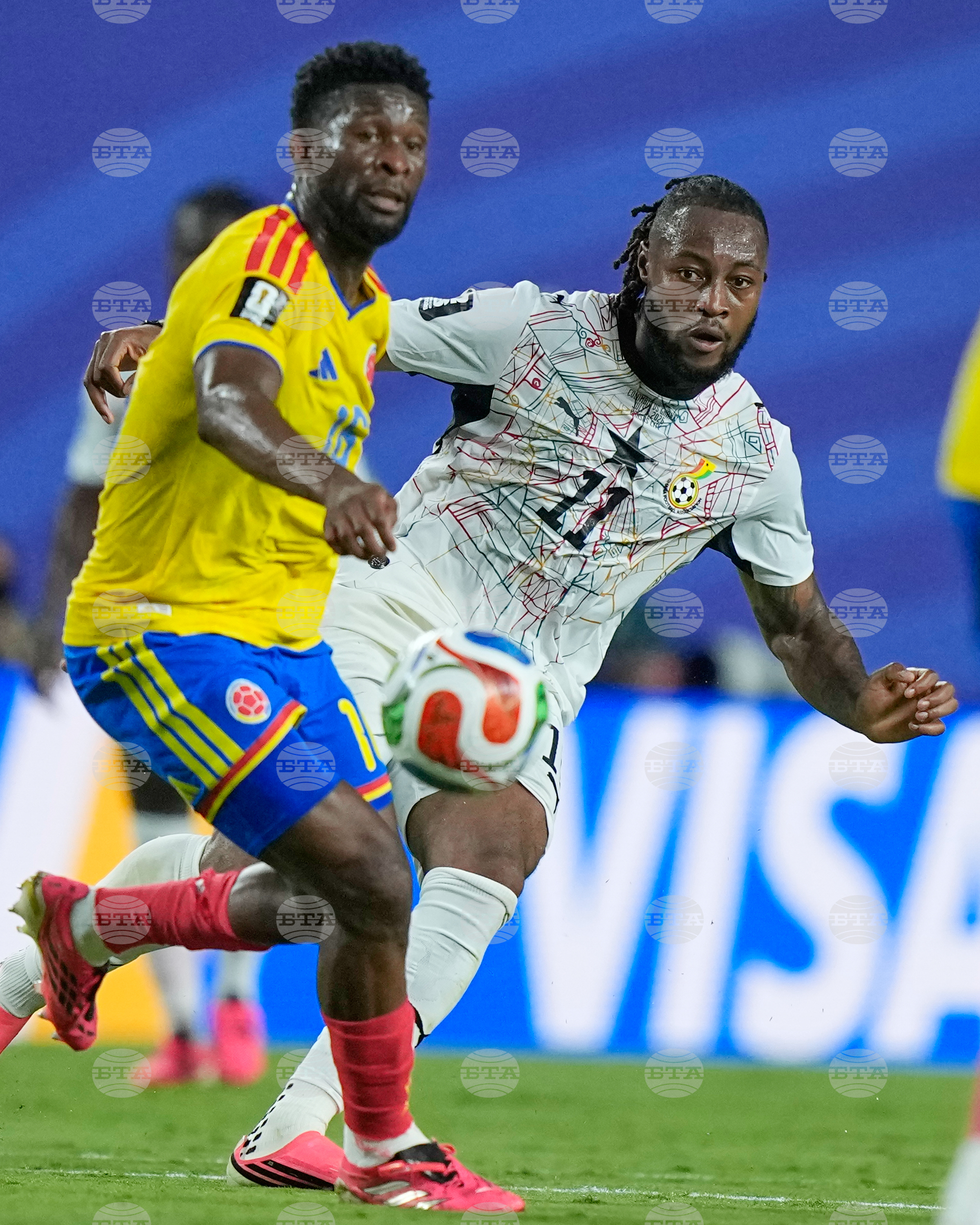 Ghana Colombia WCup Soccer