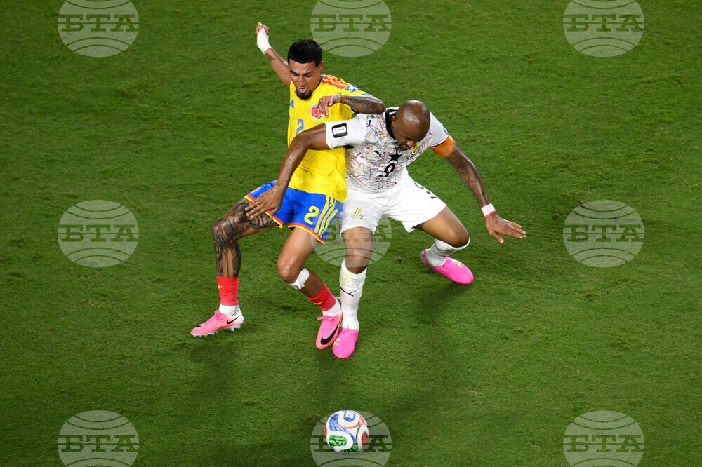 Ghana Colombia WCup Soccer