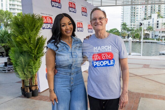 Thousands Attend the We The People March for Freedom on the Eve of America's 250th Birthday