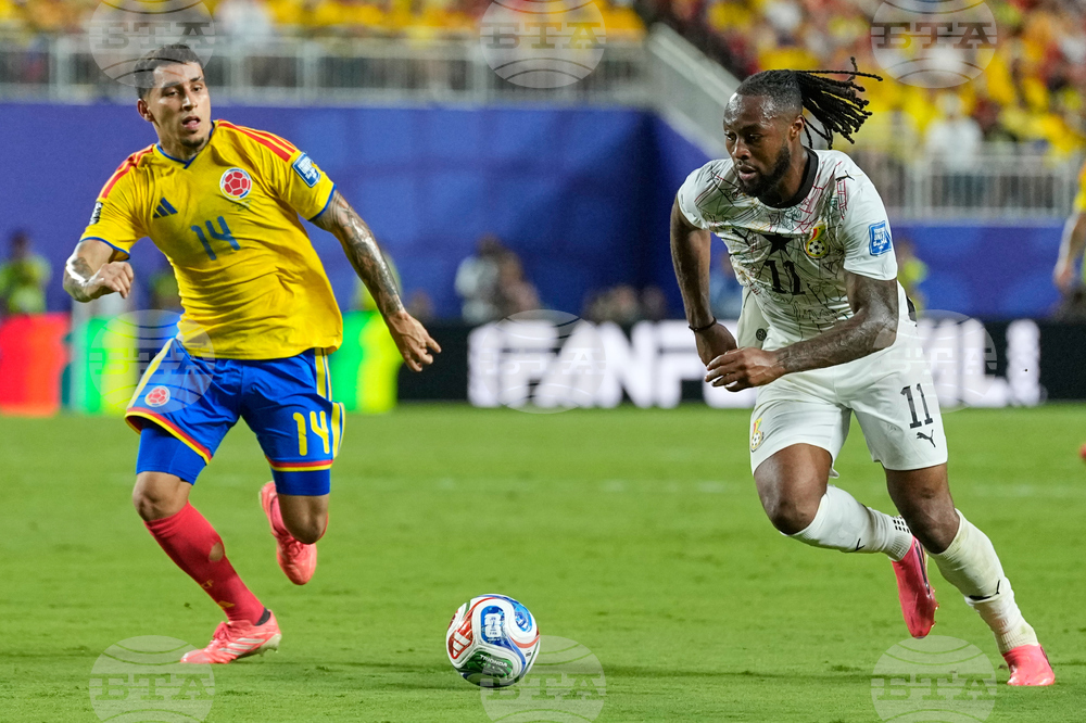 Ghana Colombia WCup Soccer