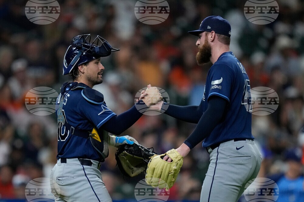 Rays Astros Baseball