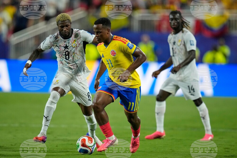 Ghana Colombia WCup Soccer