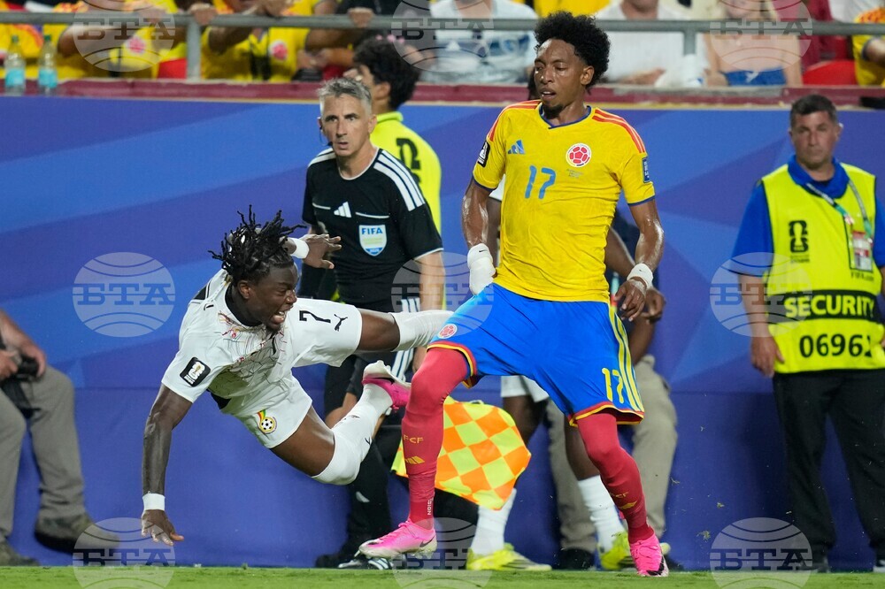 Ghana Colombia WCup Soccer