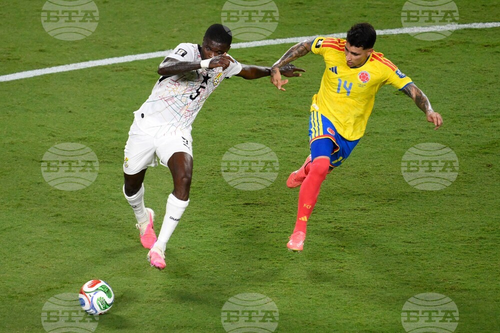 Ghana Colombia WCup Soccer