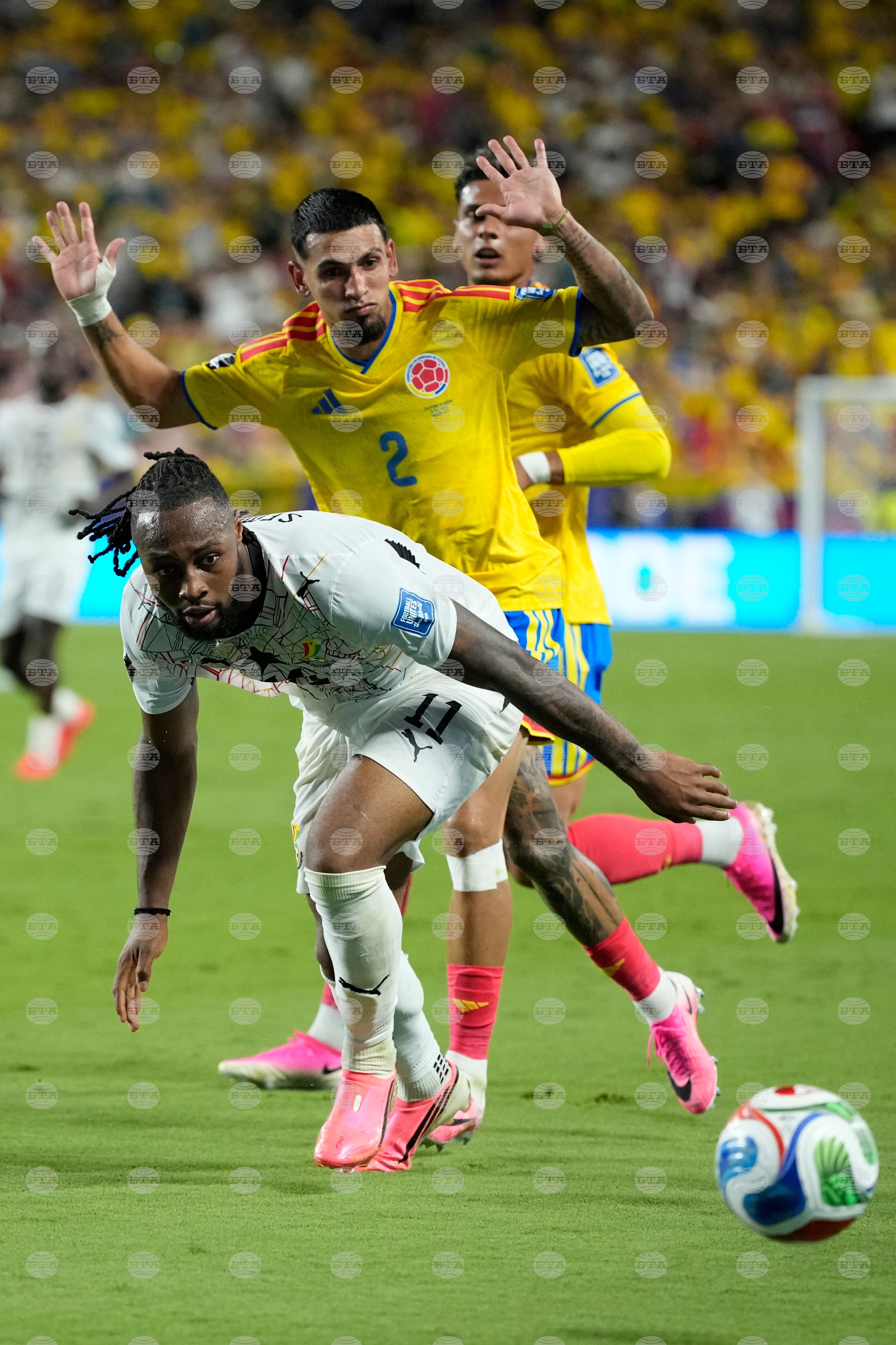 Ghana Colombia WCup Soccer