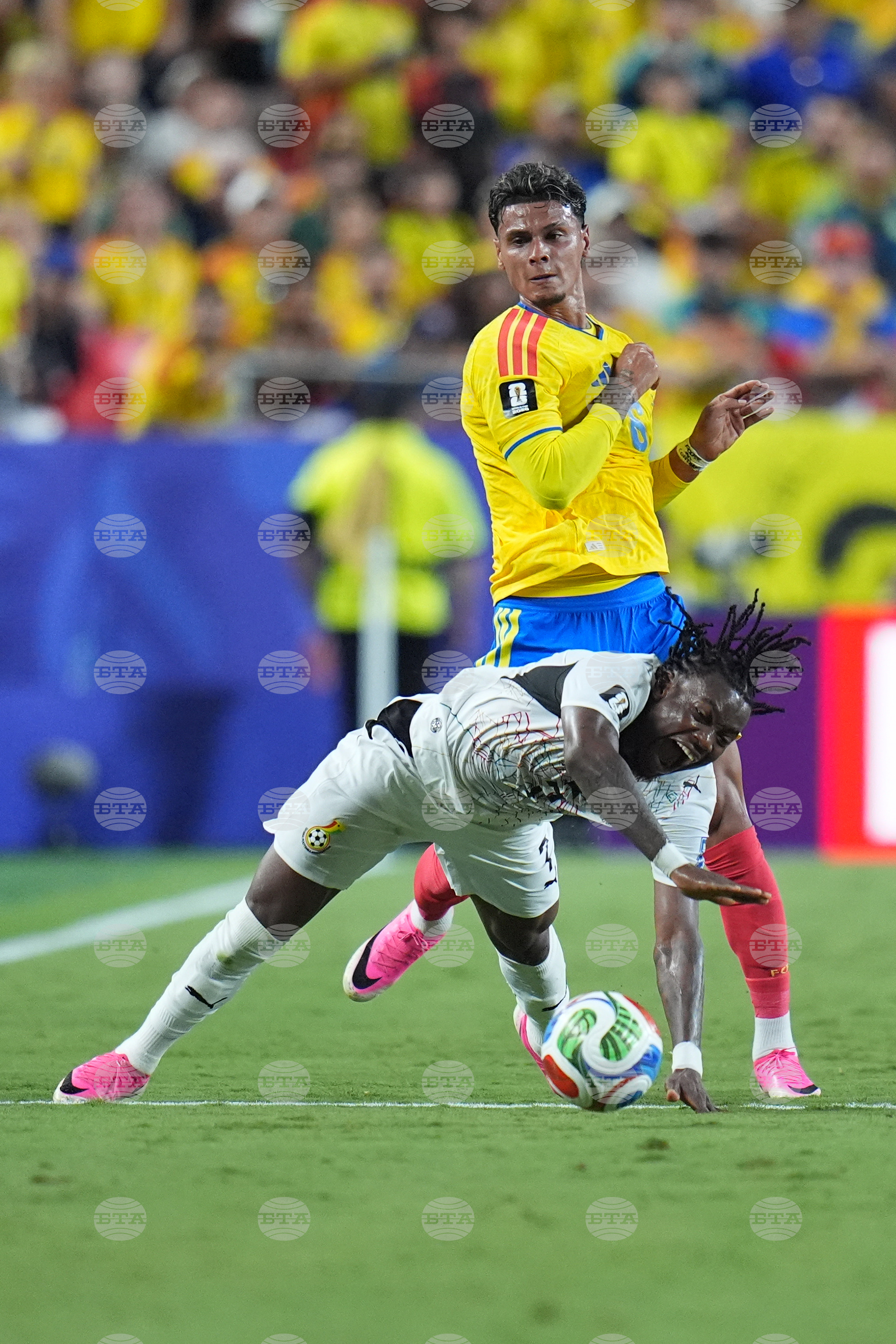 Ghana Colombia WCup Soccer