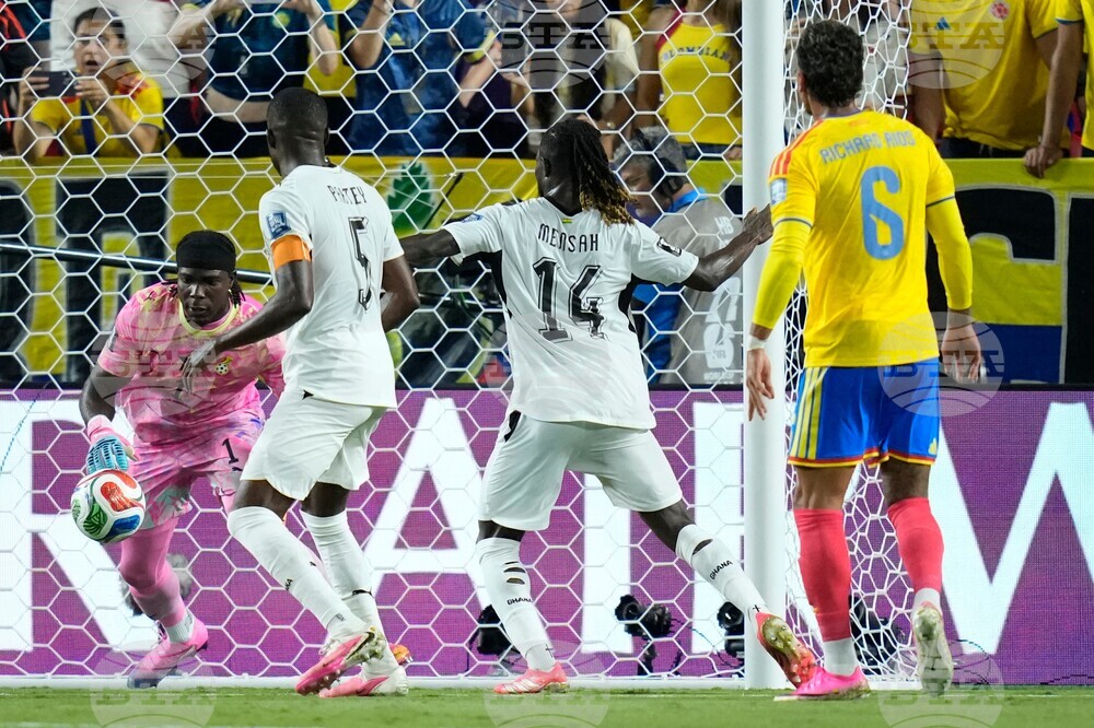 Ghana Colombia WCup Soccer
