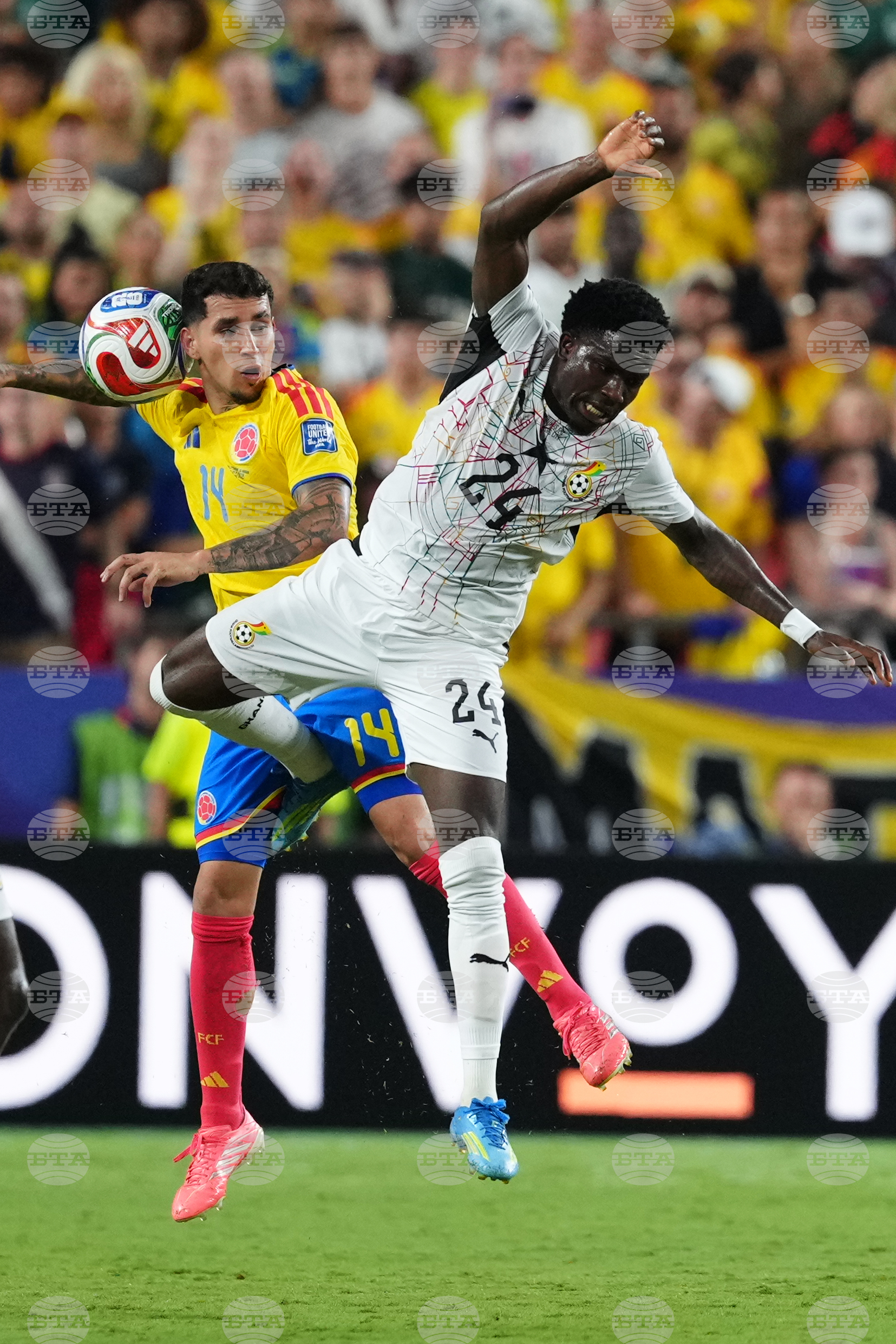 Ghana Colombia WCup Soccer