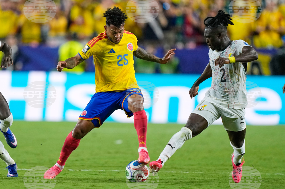 Ghana Colombia WCup Soccer
