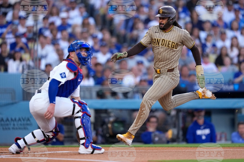 Padres Dodgers Baseball
