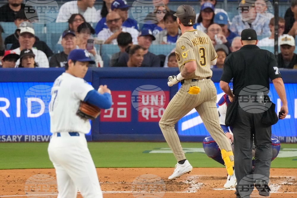 Padres Dodgers Baseball