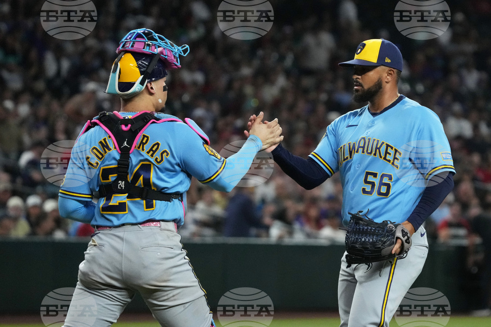 Brewers Diamondbacks Baseball