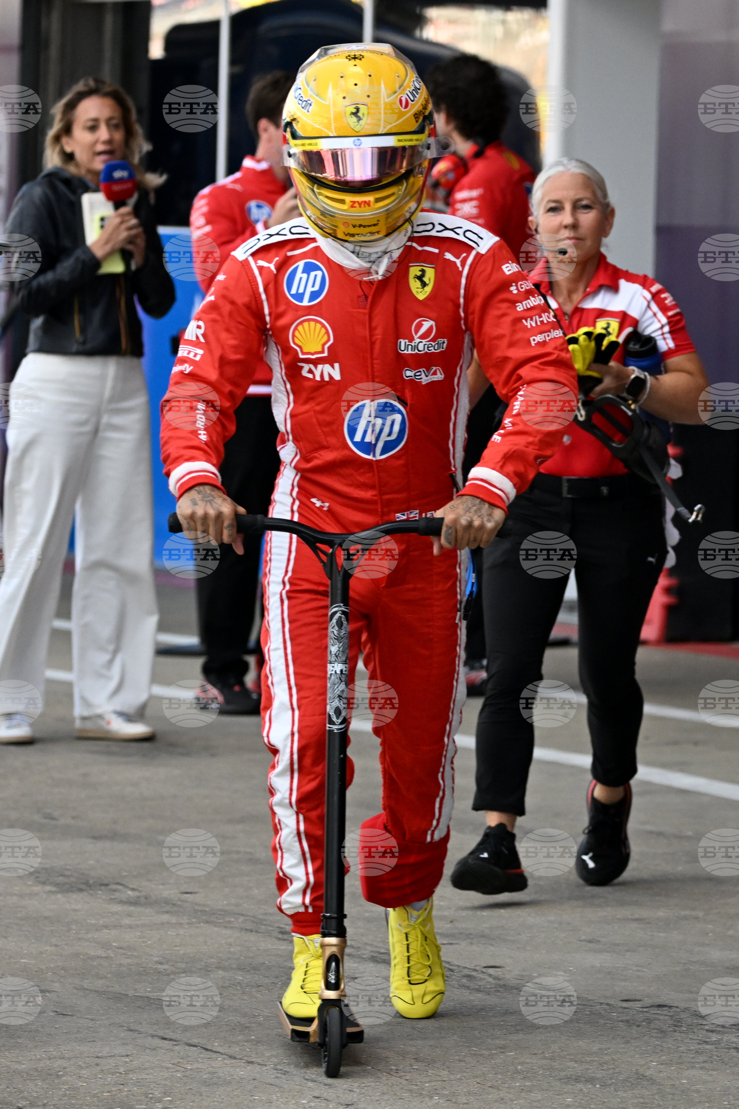 Britain F1 GP Auto Racing