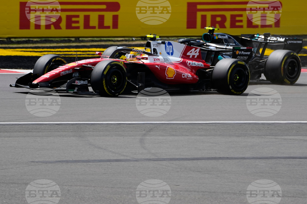 Britain F1 GP Auto Racing
