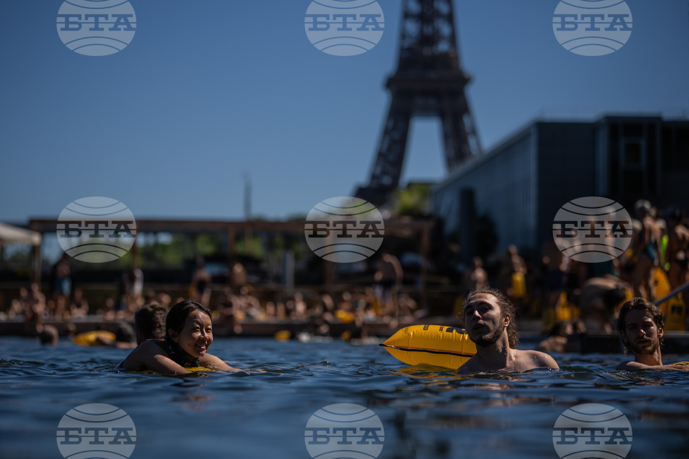 France Seine Swimming