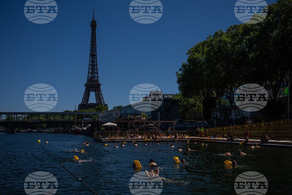 France Seine Swimming
