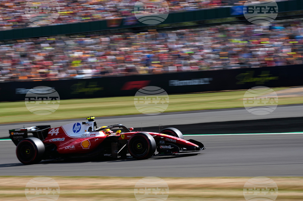 Britain F1 GP Auto Racing
