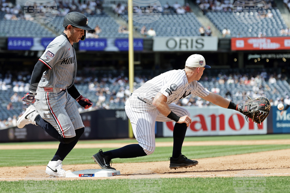 Twins Yankees Baseball