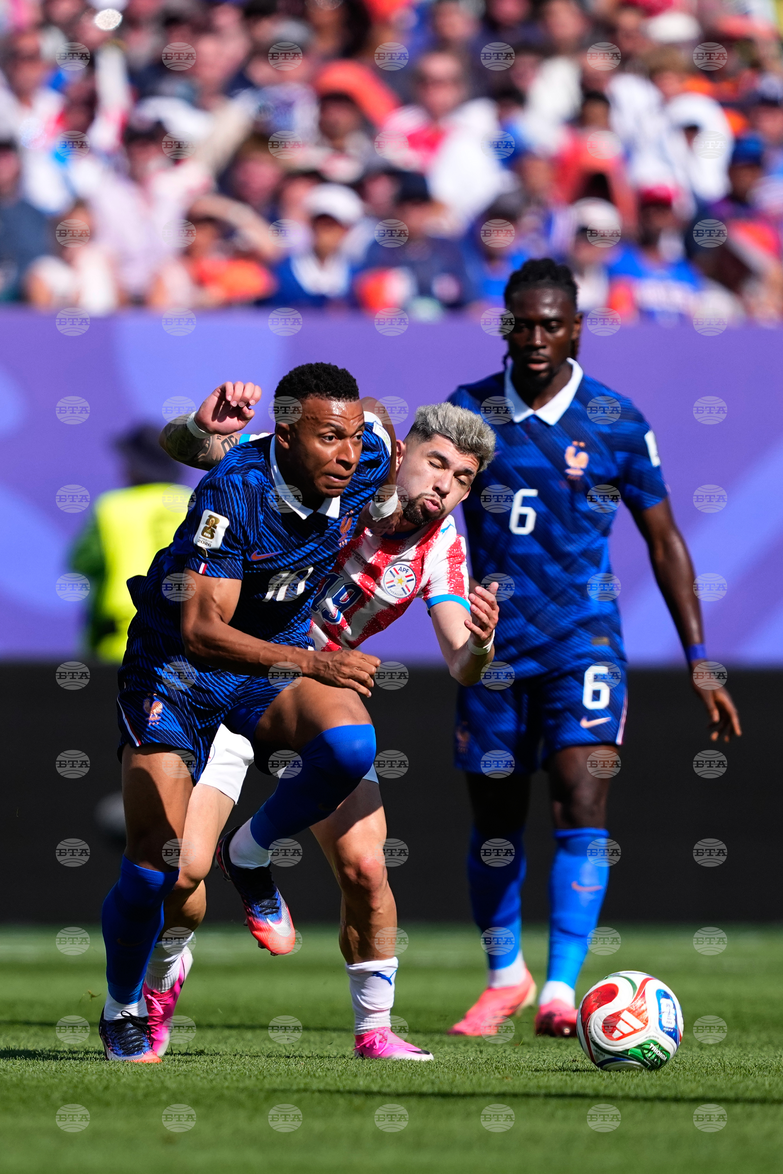 Paraguay France WCup Soccer