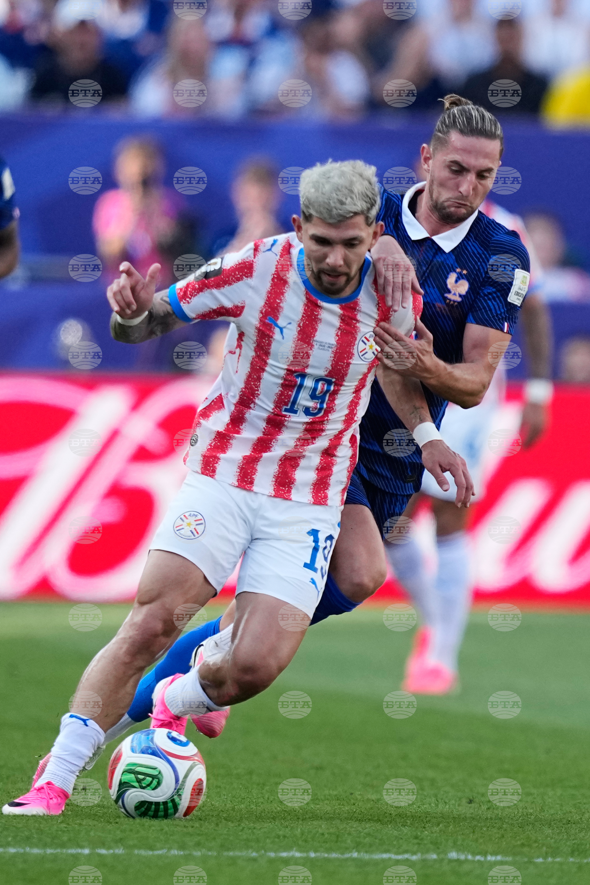 Paraguay France WCup Soccer