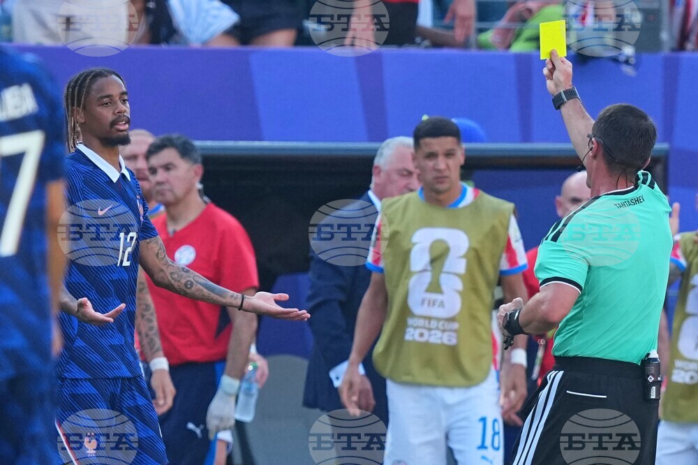Paraguay France WCup Soccer