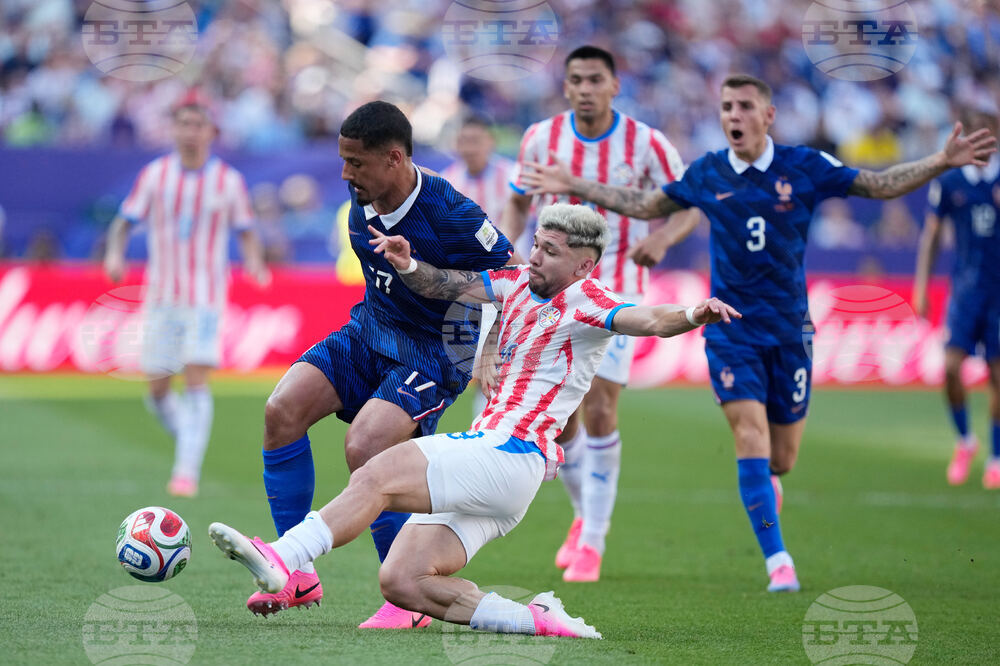 Paraguay France WCup Soccer