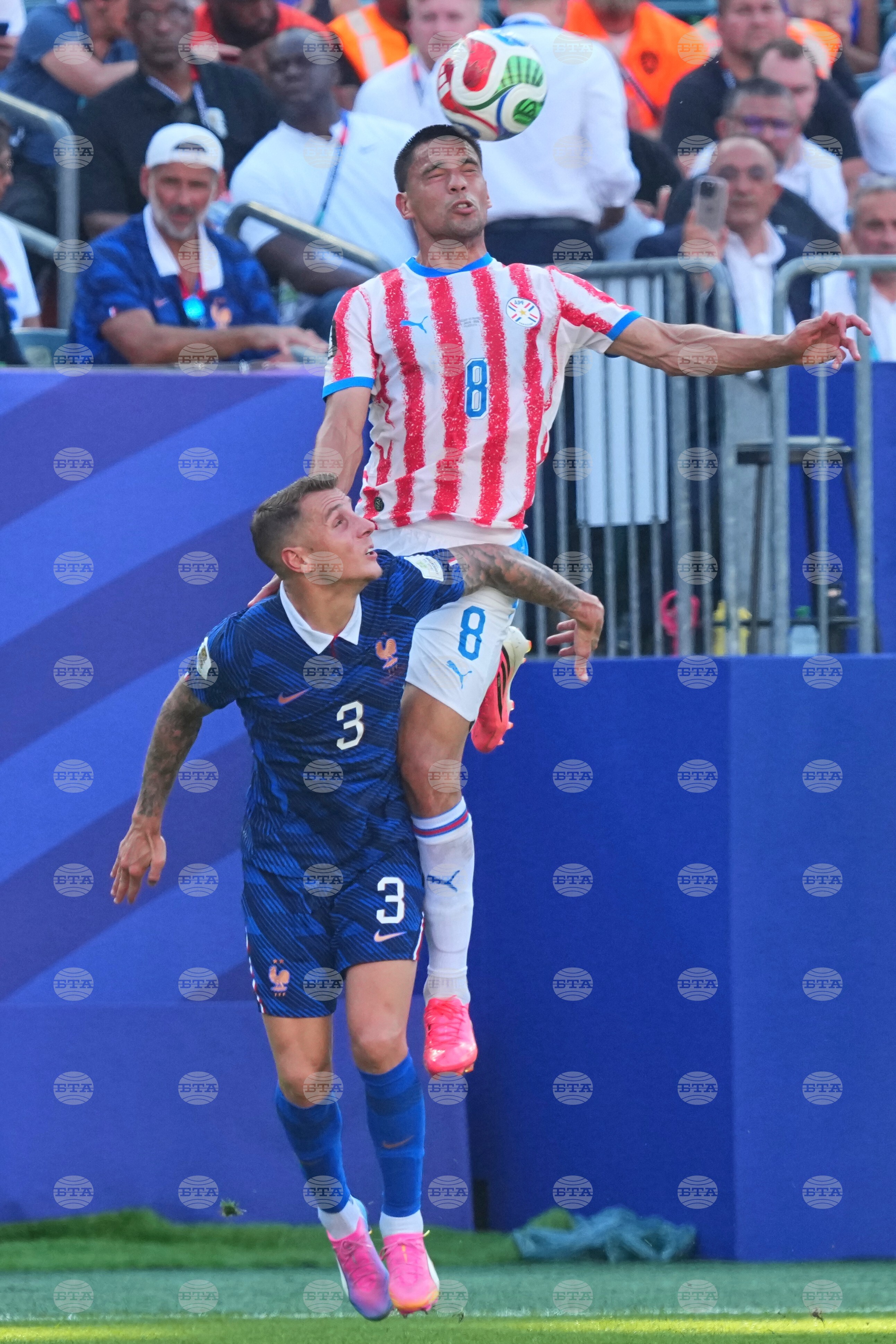 Paraguay France WCup Soccer