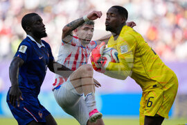 Paraguay France WCup Soccer