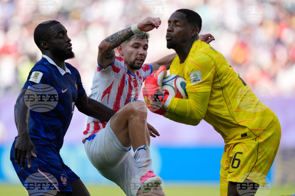 Paraguay France WCup Soccer