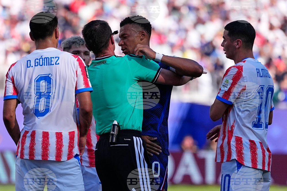 Paraguay France WCup Soccer