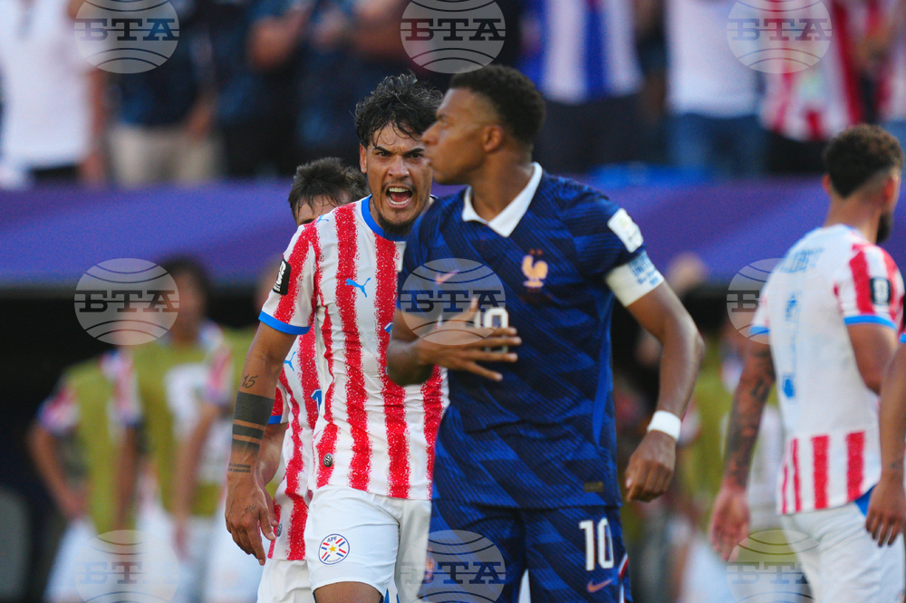 Paraguay France WCup Soccer