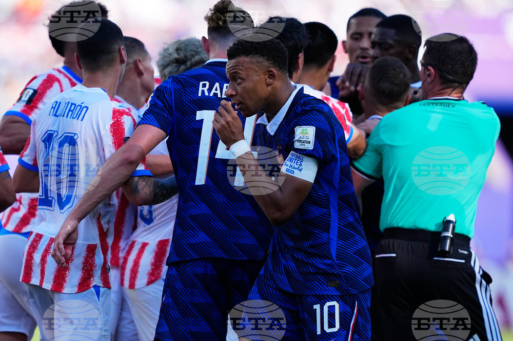 Paraguay France WCup Soccer