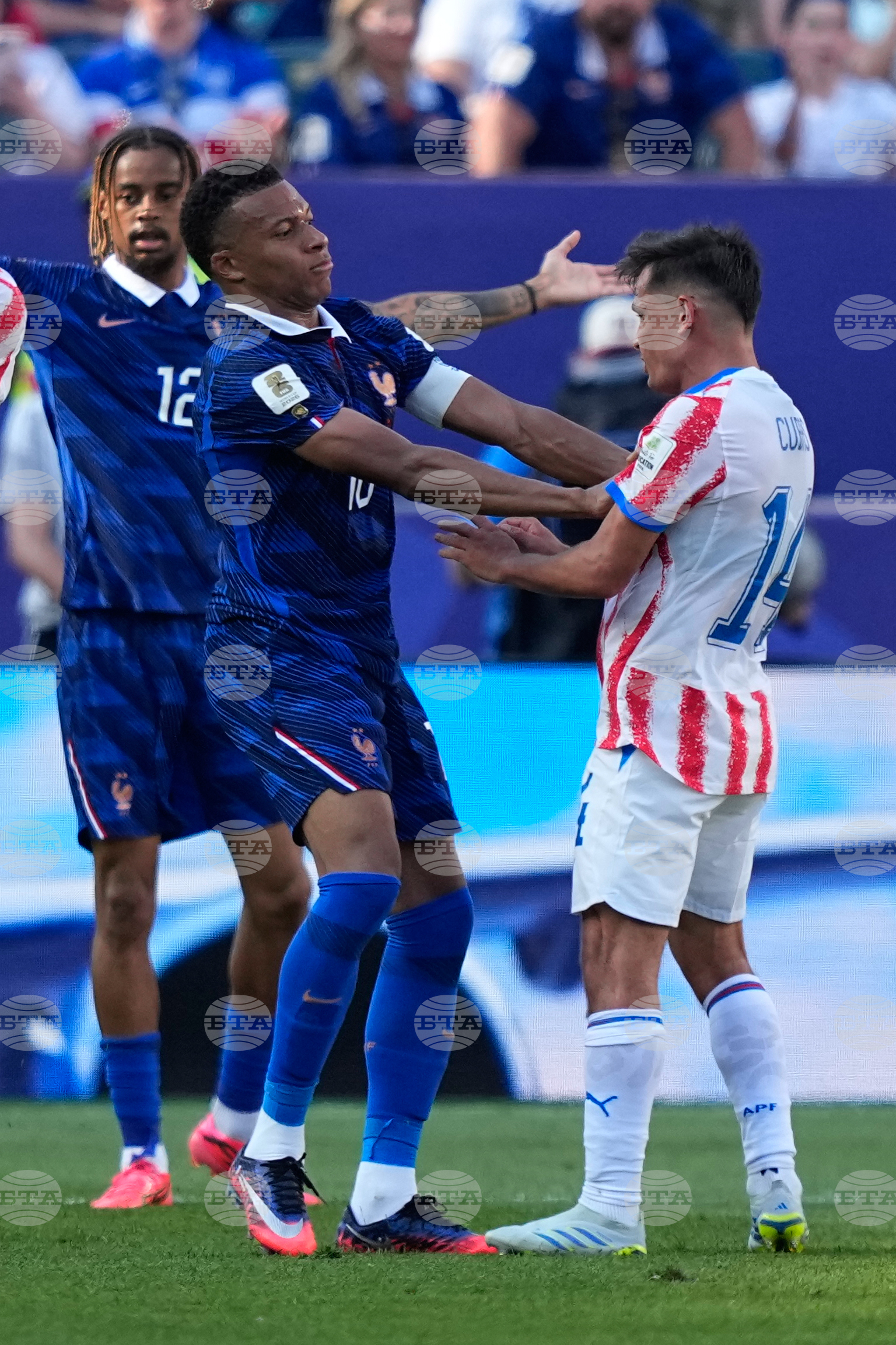 Paraguay France WCup Soccer