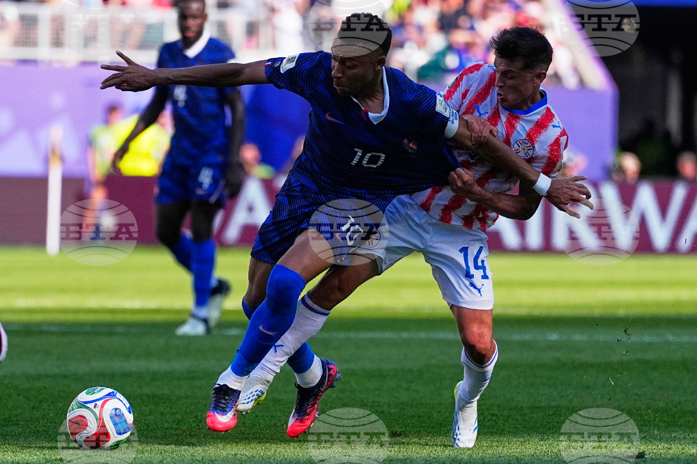 Paraguay France WCup Soccer