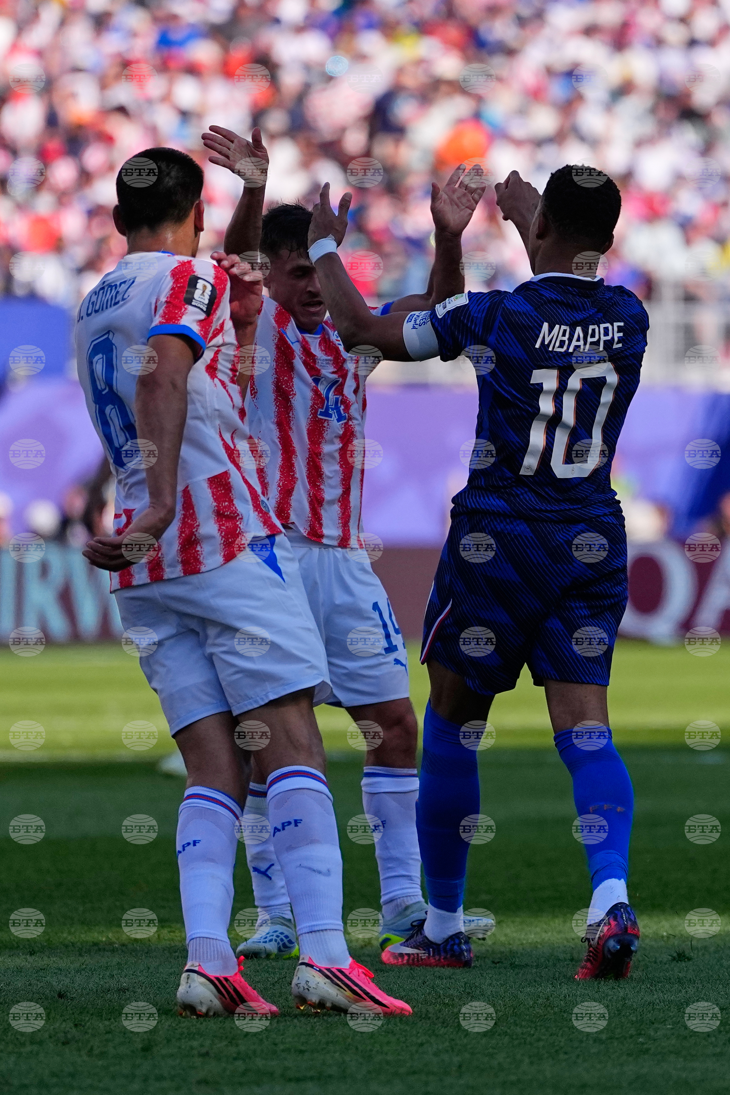 Paraguay France WCup Soccer