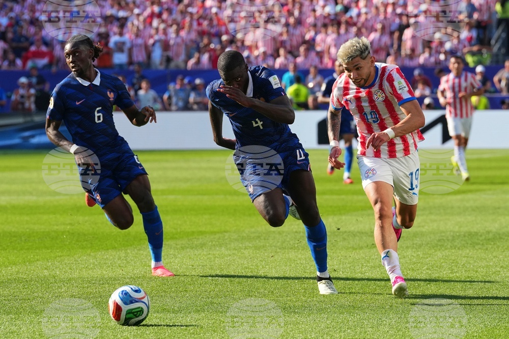 Paraguay France WCup Soccer