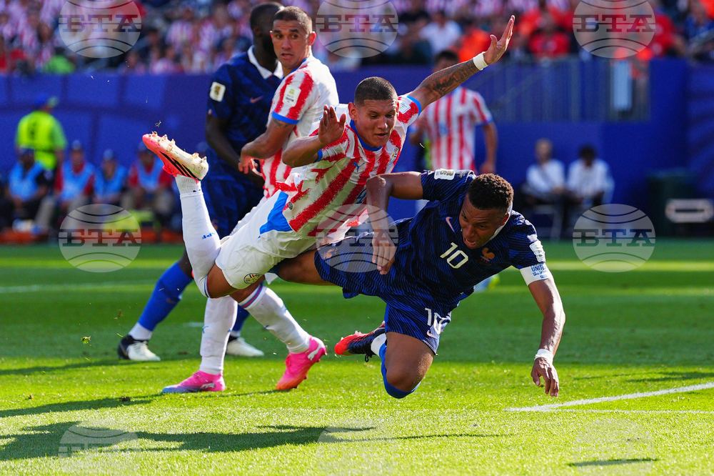 Paraguay France WCup Soccer